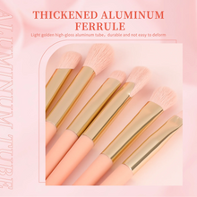 Load image into Gallery viewer, DUcare Love Struck 14Pcs Face & Eye Brush Set with Hair Clip (D1410)