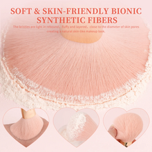 Load image into Gallery viewer, DUcare Love Struck 14Pcs Face & Eye Brush Set with Hair Clip (D1410)