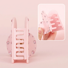 Load image into Gallery viewer, DUcare Love Struck 14Pcs Face & Eye Brush Set with Hair Clip (D1410)