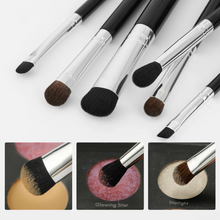 Load image into Gallery viewer, DUcare Agate Black 6Pcs Eye Brush Set (DF0601)