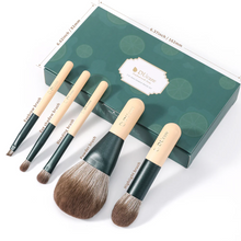 Load image into Gallery viewer, DUcare Mojito Face & Eye Makeup Brush Set / Mini Travel Brush Set (DF0557)