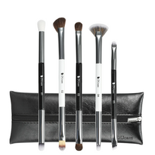 Load image into Gallery viewer, DUcare Panda 5Pcs Dual-ended Eye Travel Brush Set (DF1063)