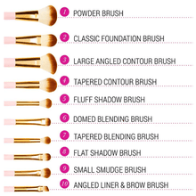 Load image into Gallery viewer, BH Cosmetics - Pink Perfection 10 Piece Brush Set with a box