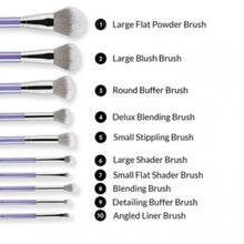 Load image into Gallery viewer, BH Cosmetics Hello Hollo -10 Piece Brush Set