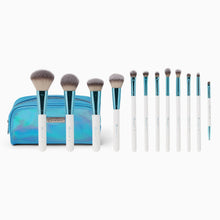 Load image into Gallery viewer, BH COSMETICS Poolside Chic 12 Piece Brush Set with a Zip Bag