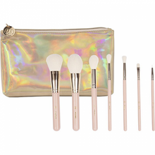 Load image into Gallery viewer, Travel Series 7 Piece Face and Eye Brush Set