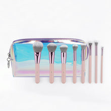 Load image into Gallery viewer, BH Cosmetics - Opallusion: Dreamy 8 Piece Brush Set with a Zip Bag