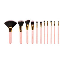 Load image into Gallery viewer, BH Cosmetics Dot Collection 11 Pcs Brush Set - Pink