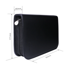 Load image into Gallery viewer, DUcare All-Black 29 Pockets Business Makeup Brush Bag (BG09)
