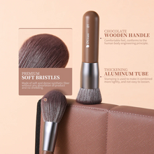 Load image into Gallery viewer, DUCare Chocolate Life 22-Piece Face &amp; Eye Makeup Brush Set (D2205)
