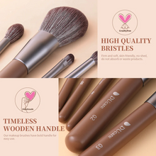Load image into Gallery viewer, DUCare Chocolate Life 22-Piece Face &amp; Eye Makeup Brush Set (D2205)
