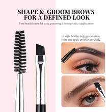 Load image into Gallery viewer, DUcare Agate Black 6Pcs Eye Brush Set (DF0601)
