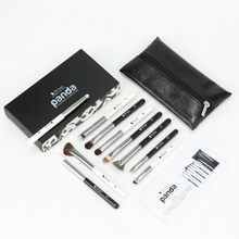 Load image into Gallery viewer, DUcare Panda 10Pcs Mini Eye Travel Brush Set (DF1062)
