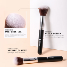 Load image into Gallery viewer, DUcare Classic Black Essential Face &amp; Eye Brush Set (15PC) (DF1503)
