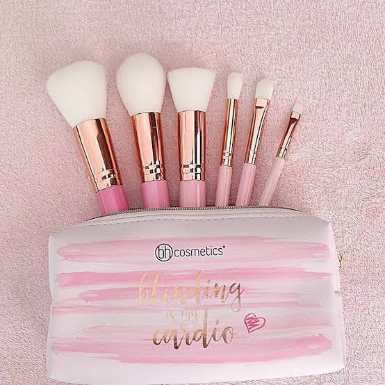 Bh Cosmetics Mini Pink Perfection Brush Set