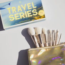 Load image into Gallery viewer, Travel Series 7 Piece Face and Eye Brush Set
