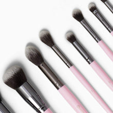 Load image into Gallery viewer, BH Cosmetics- Mrs Bella 9 Piece Brush Set with a brush holder.
