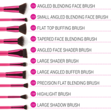 Load image into Gallery viewer, BH Cosmetics - Sculpt and Blend Fan Faves 10 Piece Brush Set
