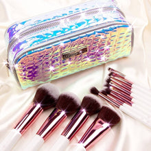 Load image into Gallery viewer, BH Cosmetics Crystal Quartz 12 Piece Brush Set And Bag
