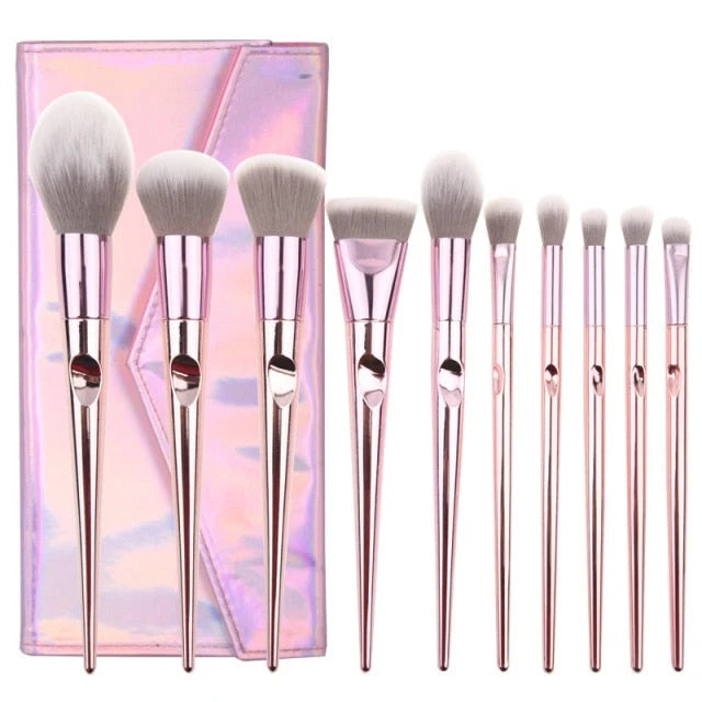 CHROME Brushes 10 piece Brush Set