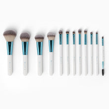 Load image into Gallery viewer, BH COSMETICS  Poolside Chic  12 Piece Brush Set with a Zip Bag
