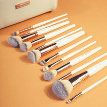 Load image into Gallery viewer, Bh Cosmetics Rose Romance 12 Piece Brush Set
