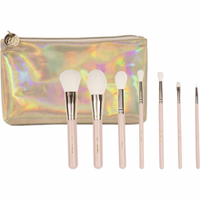 Load image into Gallery viewer, Travel Series 7 Piece Face and Eye Brush Set
