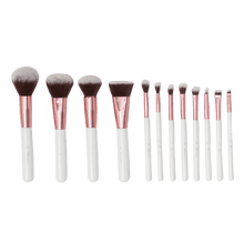 Load image into Gallery viewer, BH Cosmetics Crystal Quartz 12 Piece Brush Set And Bag
