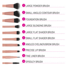 Load image into Gallery viewer, BH Cosmetics Pretty in Pink 10 pieces Brush Set
