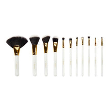 Load image into Gallery viewer, BH Cosmetics Dot Collection 11 Pcs Brush Set - White
